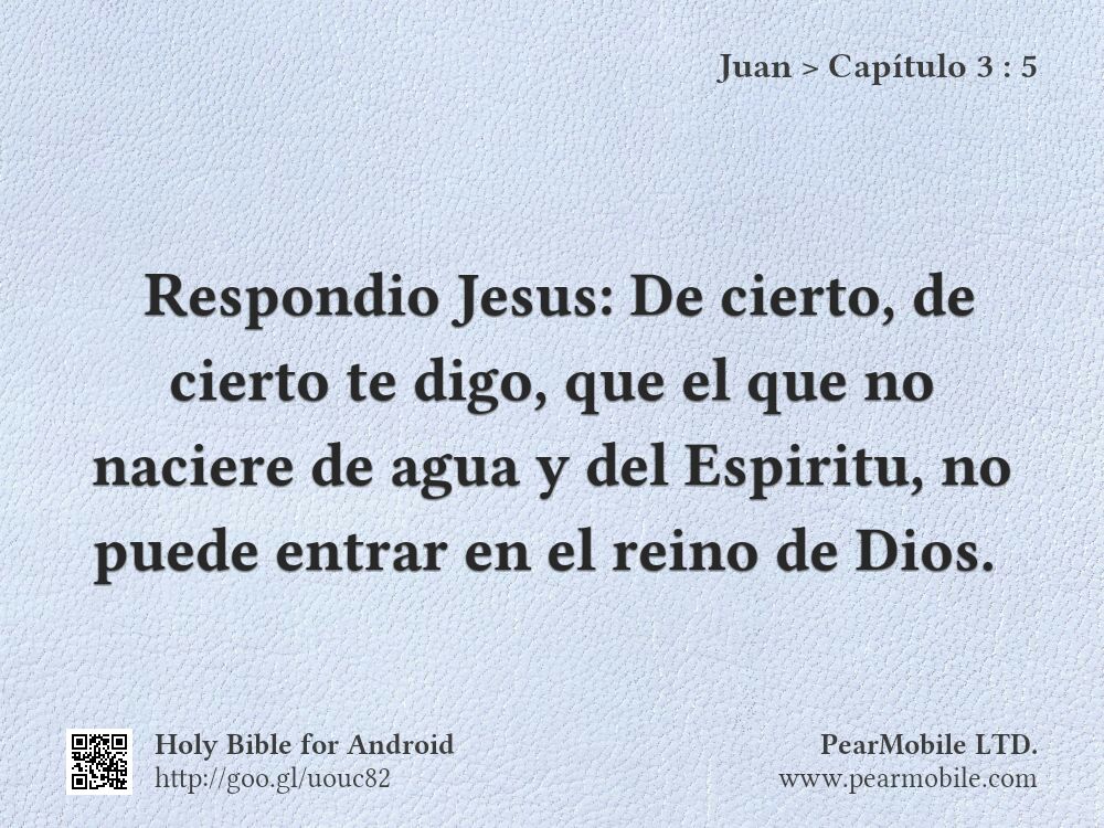 Juan, Capítulo 3:5